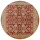 Ahgly Company Indoor Round Mid-Century Modern Area Rugs, 3' Round