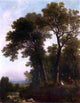 Asher Brown Durand The Picnic, 21"x28" Wall Decal Print