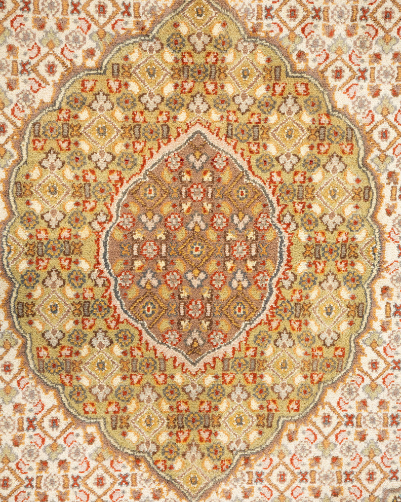 Loikaw One-of-a-Kind Hand-Knotted Area Rug Light Blue, 8'1"x10'3"