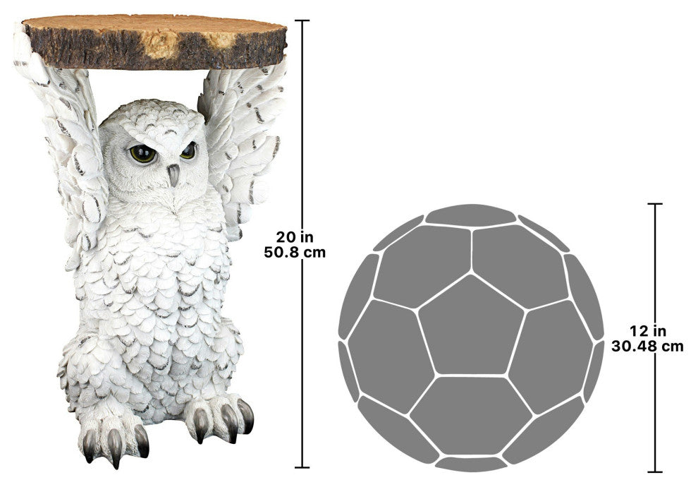 Wisdom Owl Sculptural Side Table