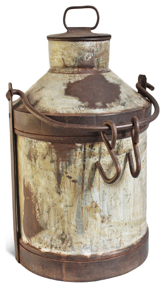 Consigned Large Vintage India Milk Can
