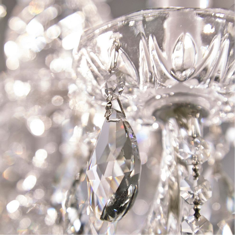 Crystorama Traditional Crystal 10-Light Chandelier