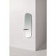 Nomon Espejo Pared Wall Mirror, Black Stained Ash