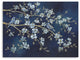 24" x 18" Watercolor Midnight Bird Rendevouz Canvas Wall Art