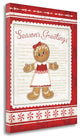 "Gingerbread Man" By Jennifer Pugh, Giclee Print on Gallery Wrap Canvas