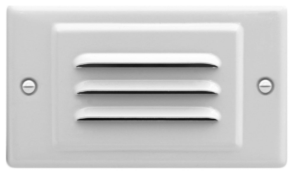NICOR FPHWH Horizontal Faceplate for LED Step Light STP-10-120-WH
