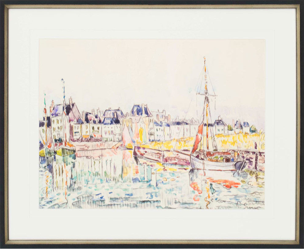 "Le Croisic II" Framed Artwork