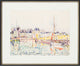 "Le Croisic II" Framed Artwork