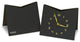 The KittyKat Clock in Black