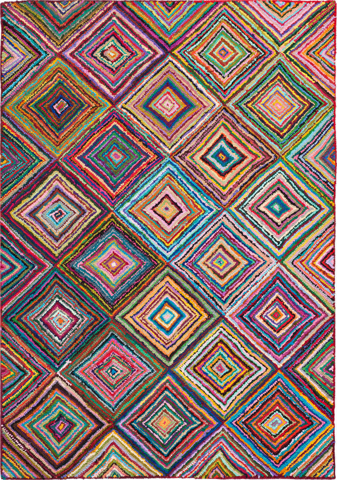 Safavieh Nantucket NAN317A 4' Square Multi Rug