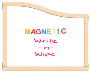 KYDZ Suite Cascade Panel - E to T-height - 36" Wide - Magnetic Write-n-Wipe
