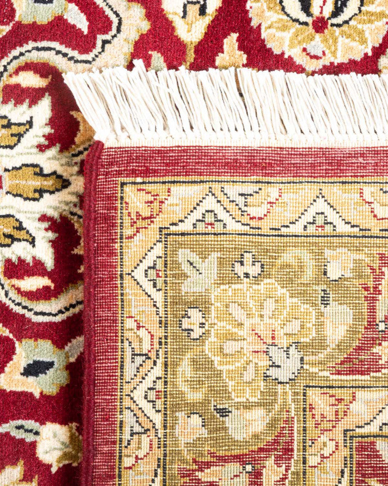 Mogul, One-of-a-Kind Hand-Knotted Area Rug Red, 3'2"x5'4"