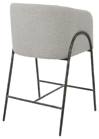 Uttermost Jacobsen Gray 27" Counter stool