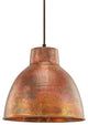 Nisha 1-Light Pendant, Burnt Copper, Burnt Copper