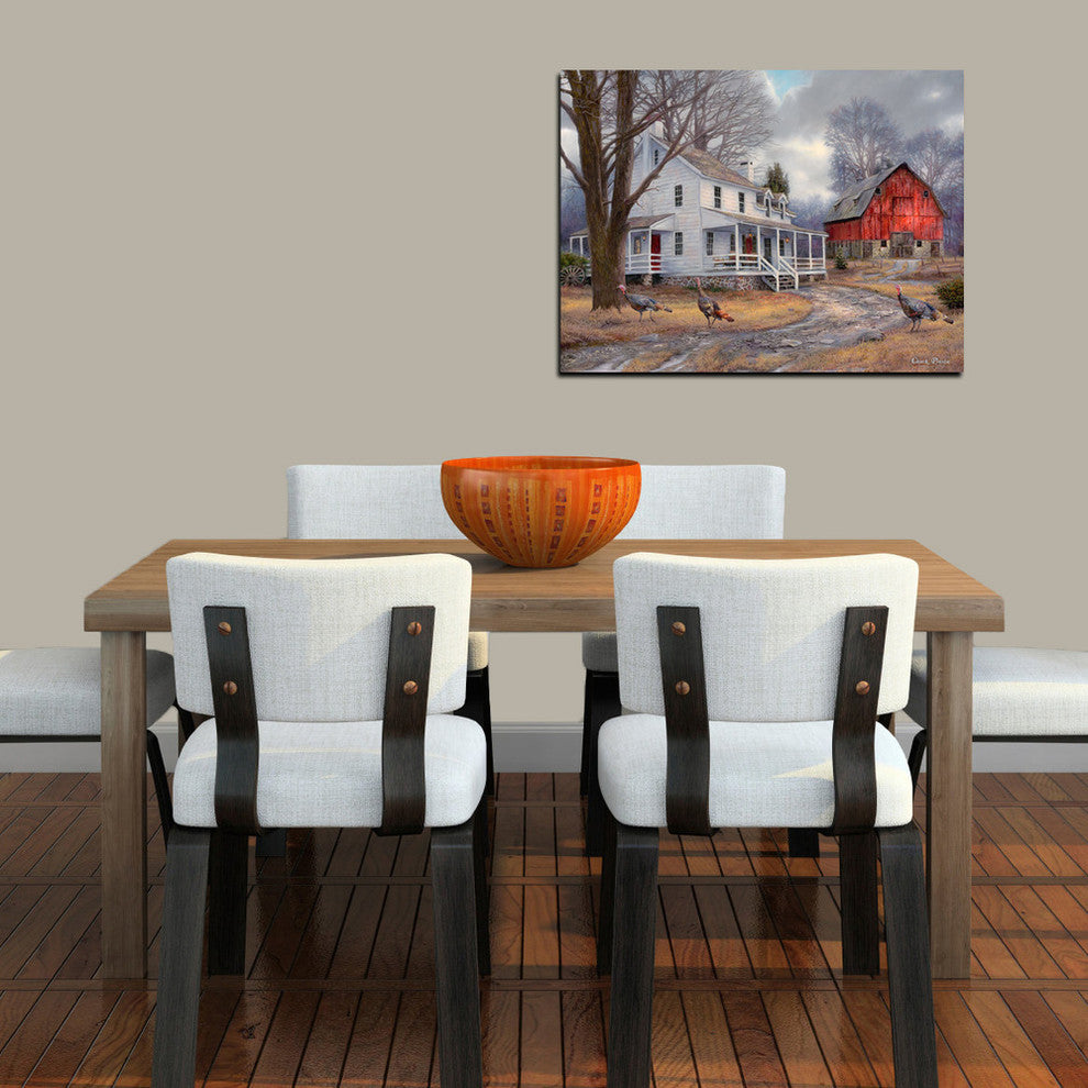 Cortesi Home "The Way It Used To Be" by Chuck Pinson, Giclee Canvas, 12"x16"