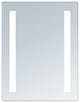 Electric LED Mirror with T5 Tube Vertical Lights, 20 X 26
