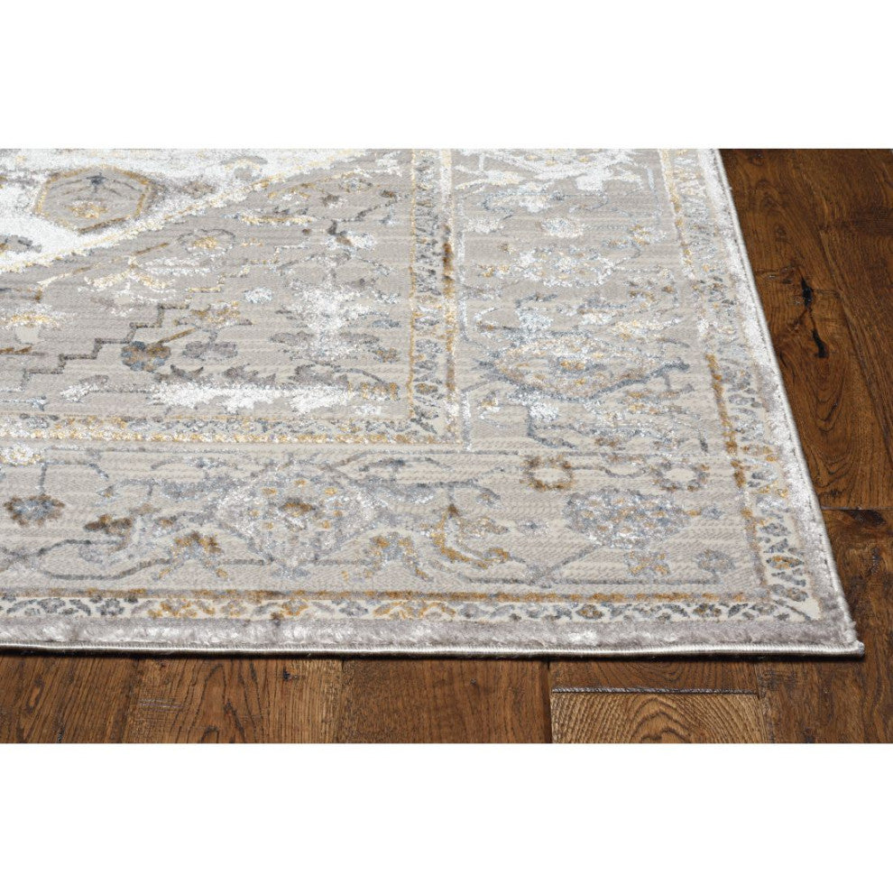 KAS Inspire 7501 Gray Parisian Area Rug, 5'3"x7'7"