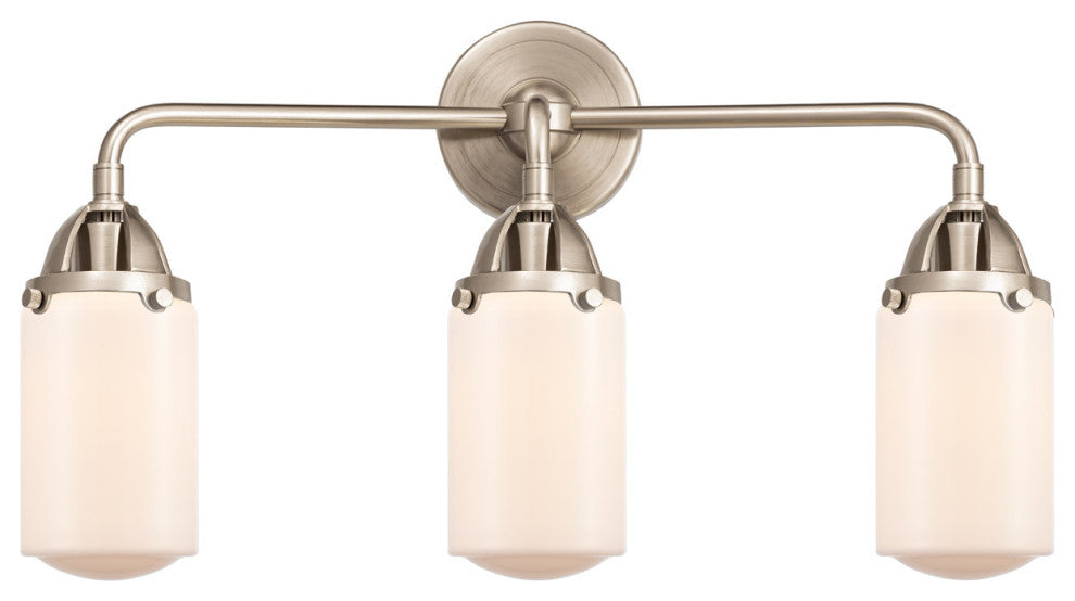 Innovations 288-3W-SN-G311-LED 3 Light Vanity Light, Brushed Satin Nickel