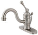 Kingston Brass Single-Handle Bathroom Faucet With Pop-Up Drain, Brushed Nickel