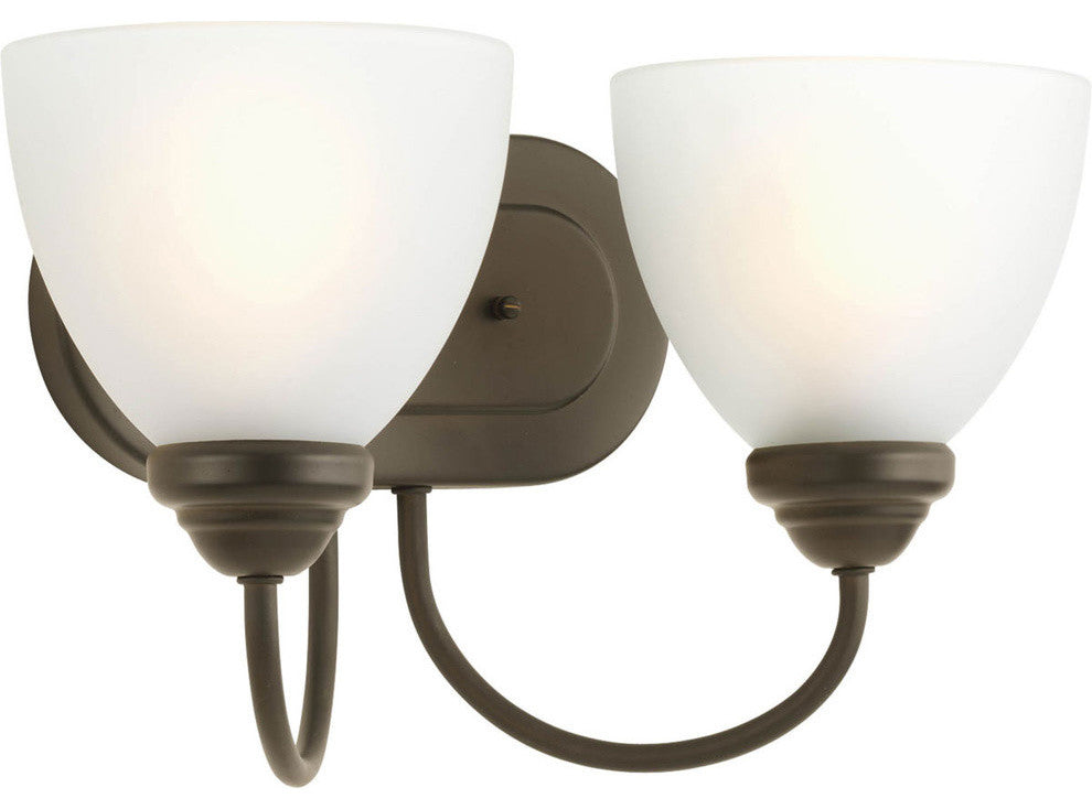 Progress Lighting Heart 2-Light Bath and Vanity Fixture