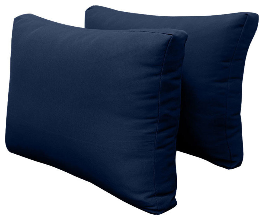 S1 Crib Size 5PC Knife Edge Daybed Mattress Cushion Bolster Complete Set AD101