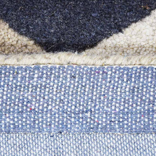 HAND TUFTED WOOL ECO-FRIENDLY AREA RUGS - Rectangle,Multicolor,Geometric