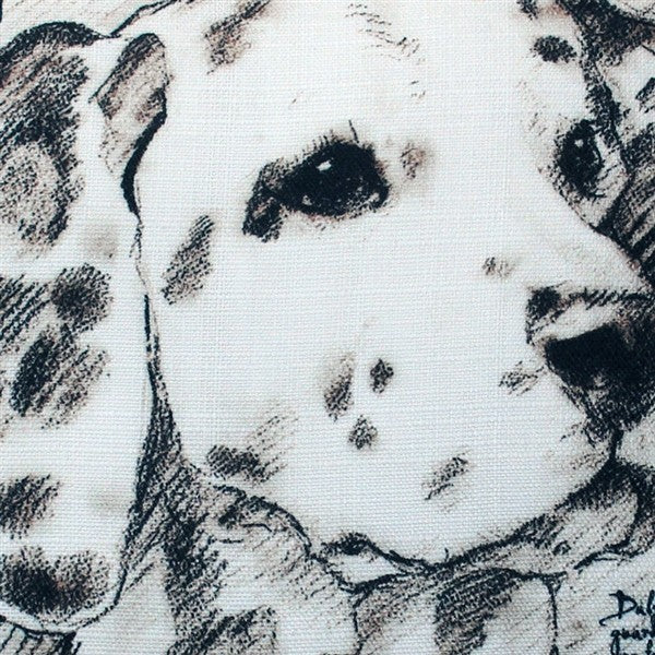 Leonardo's Dogs Dalmatian Dog Pillow