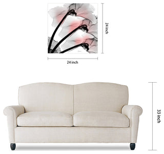 "Coral Luster 1 & 2" Frameless Free Floating Panel Graphic Wall Art, 24"x24"