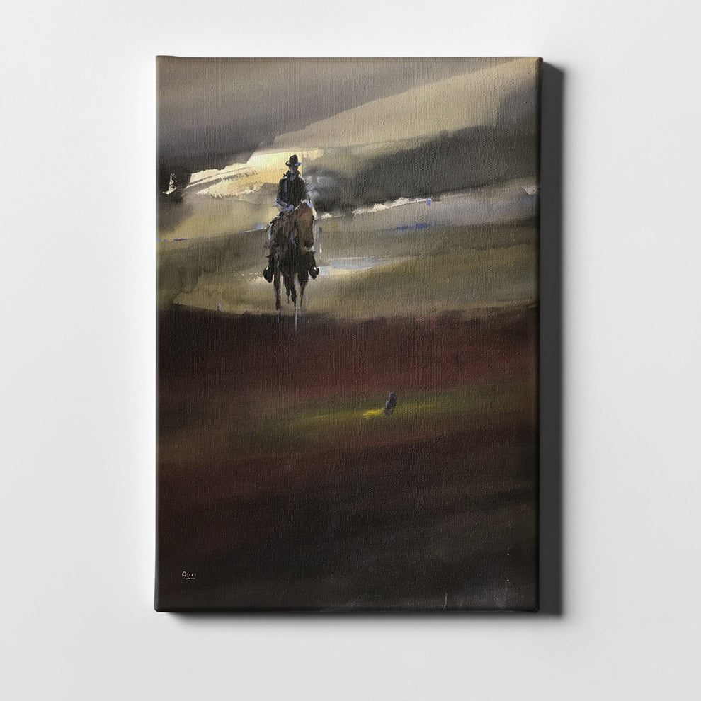 Epic Graffiti "Incoming Storm" Giclee Canvas Wall Art, 18"x26"