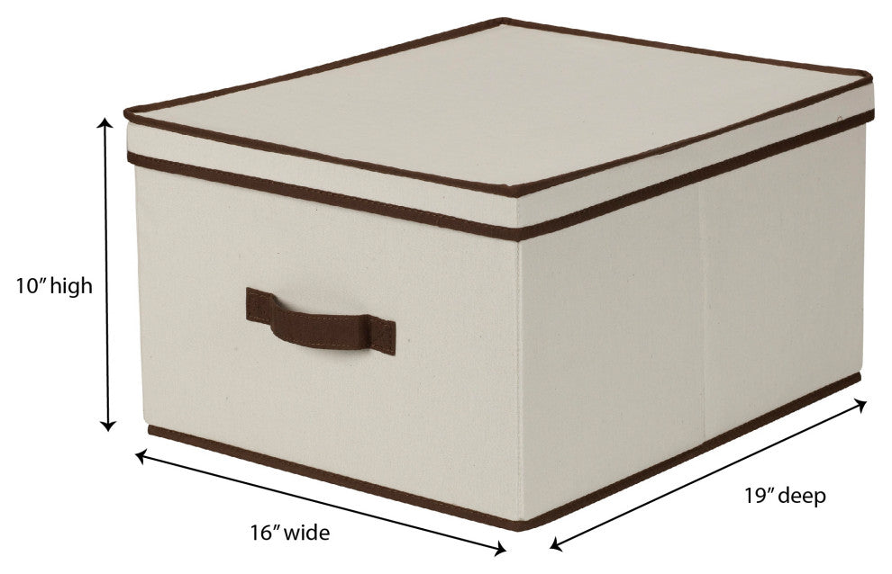 Large Storage Box With Lid