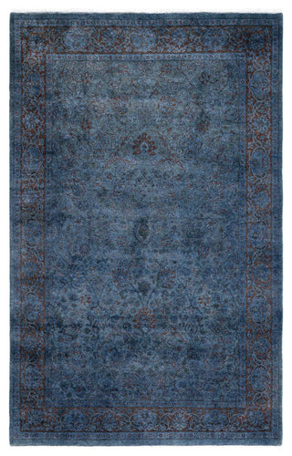 Overdyed, One-of-a-Kind Handmade Area Rug Gray, 4'1"x6'4"