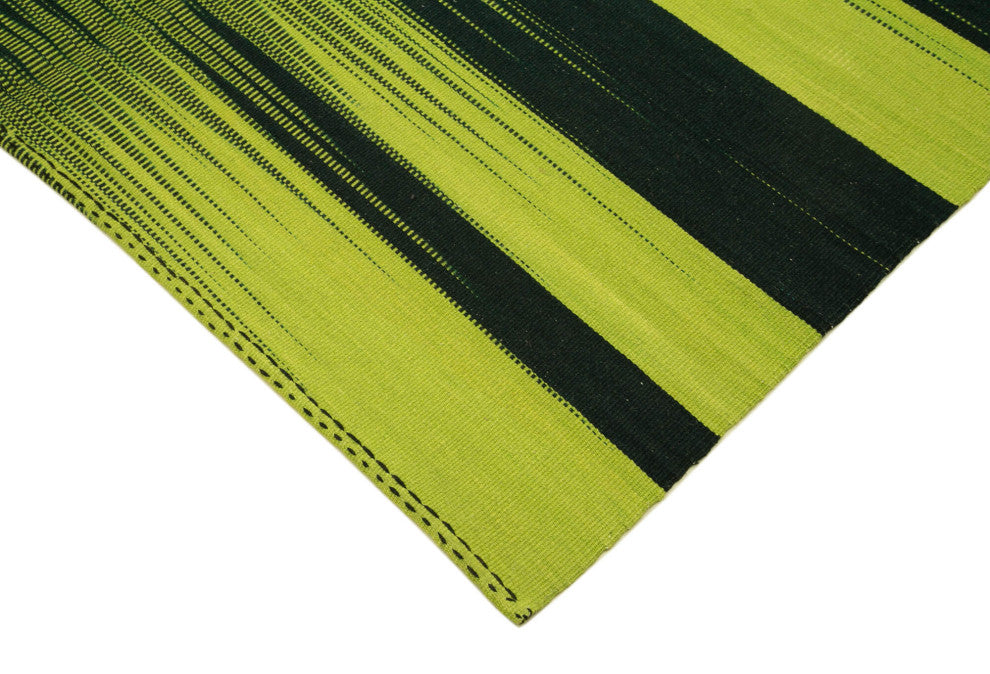 Rug N Carpet - Handmade Turkish 5' 11'' x 8' 8'' Flatweave Wool Kilim Rug