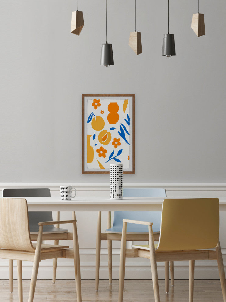 "Fresh Fruits" Framed Painting Print, 24x36