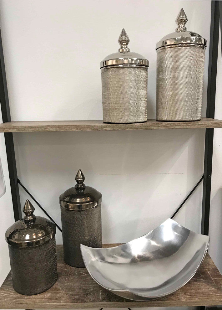Small Scooped Bowl Silver