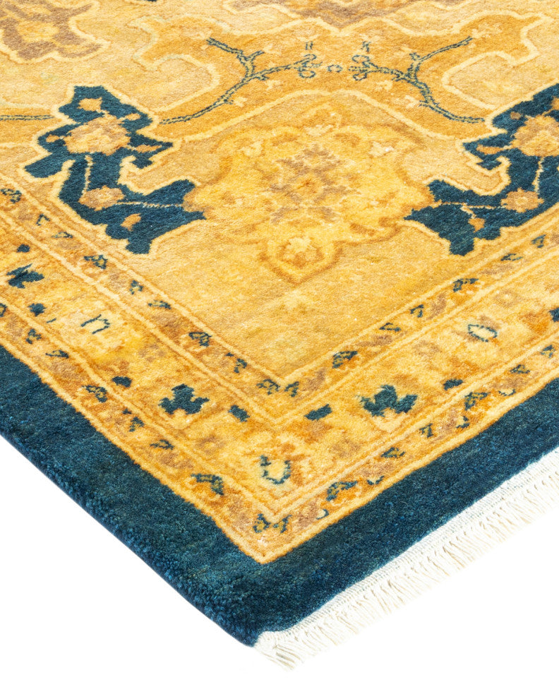 Mogul, One-of-a-Kind Hand-Knotted Area Rug Blue, 8'4"x10'7"