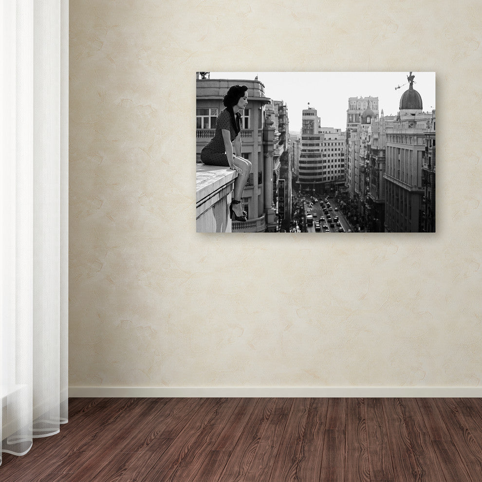 Alejandro Marcos 'Mad Madrid' Canvas Art, 12x19
