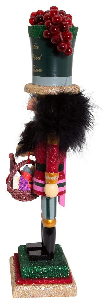14" Hollywood Wine Nutcracker