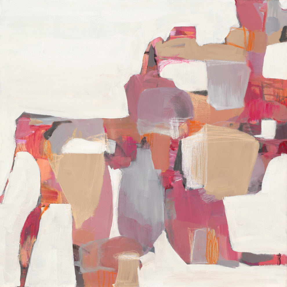 Geranium - 84 x 84 by Terri Burris