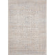 8' X 10' Gray Botanical Area Rug