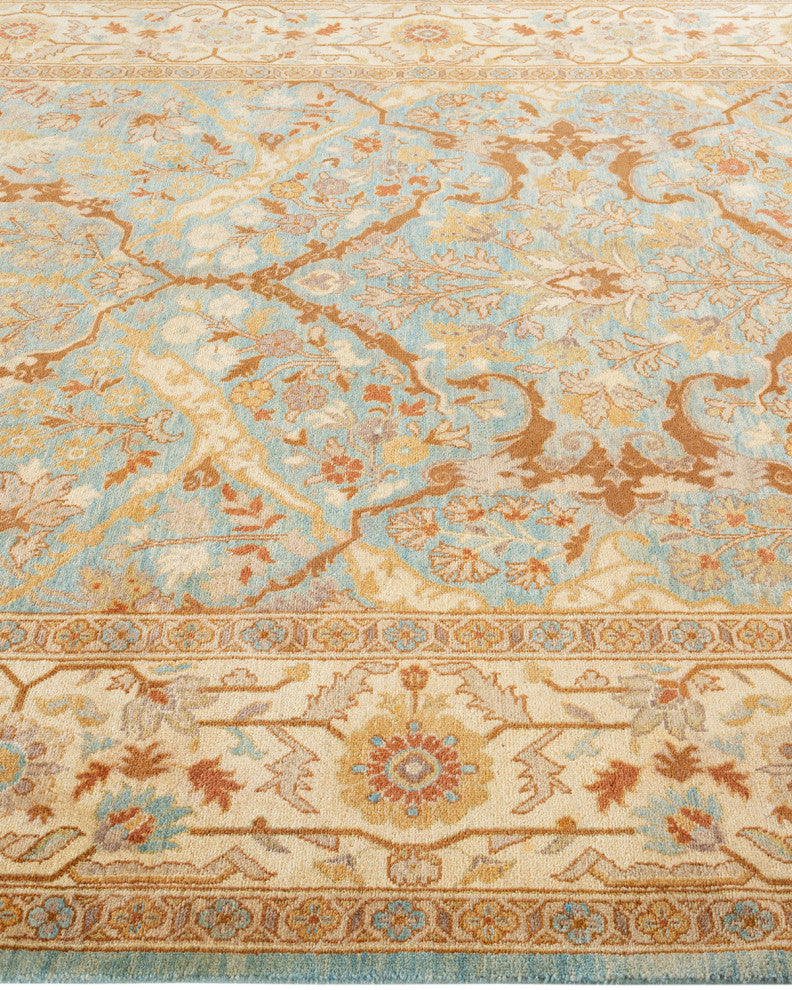 ECLECTIC, Hand Knotted Area Rug 8' 10" X 6' 1"