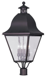 Amwell Outdoor Post Head, Bronze