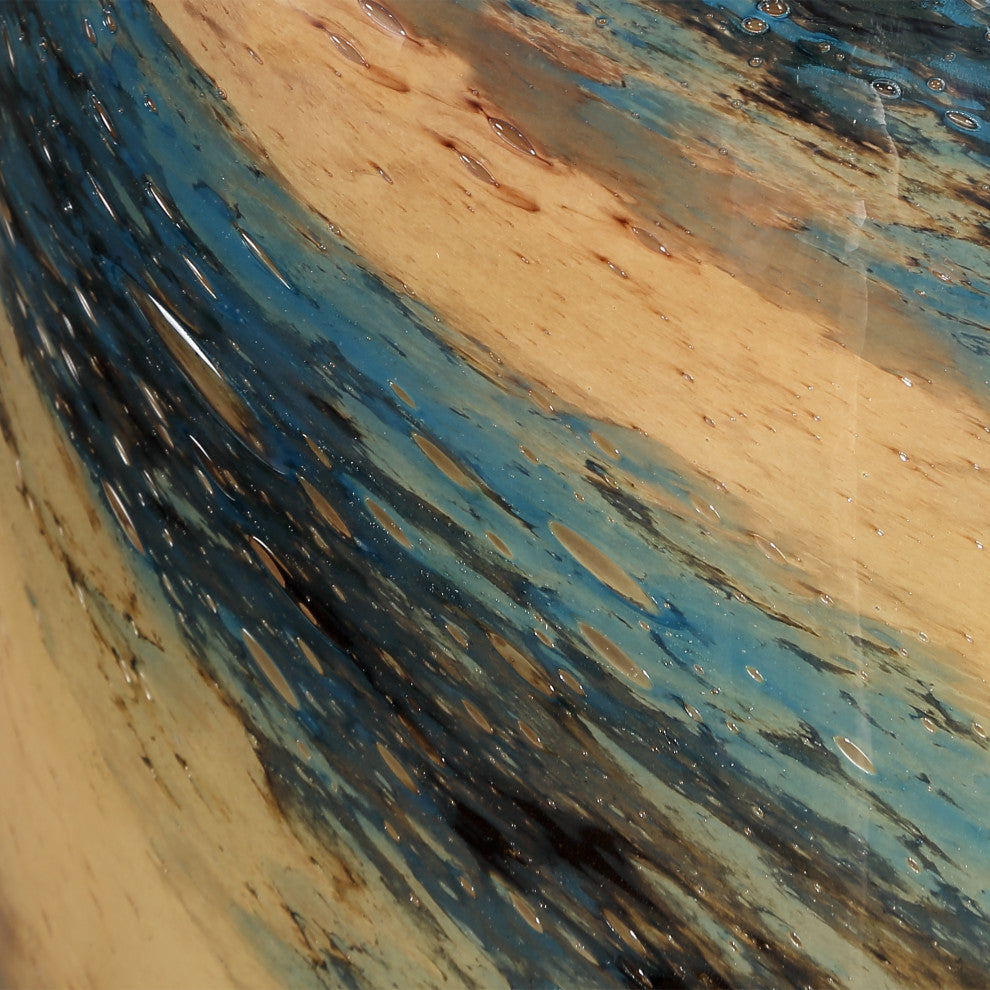 Uttermost Celestial Tide Glass Containers Set of 2