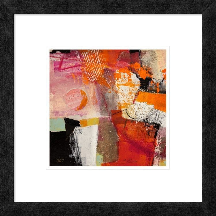 "Colors of Summer I" Framed Digital Print by Arthur Pima, 18"x18"