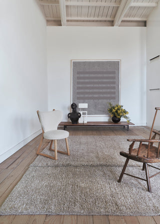 Tundra Woolable Rug, Blended Sheep Grey, 5'7" X 7'10"