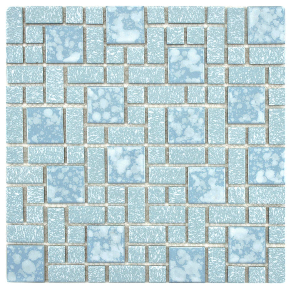 University Blue Porcelain Floor and Wall Tile