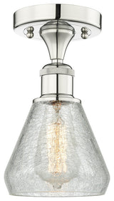 Innovations Conesus 1 6" Flush Mount Polished Nickel