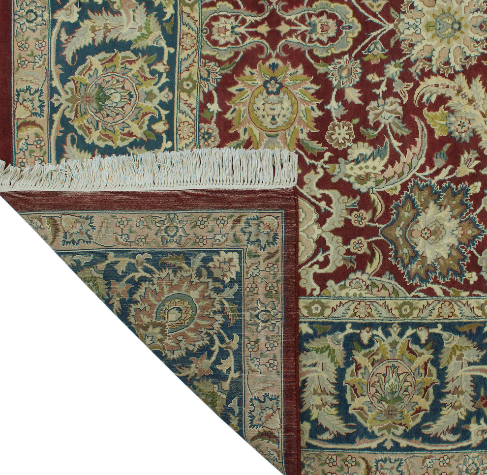 Pak-Persian Agra Red Rug, 8'0x9'10