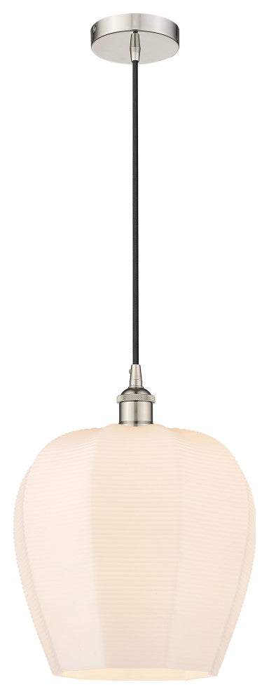 Innovations 616-1P-PN-G461-12-LED 1-Light Mini Pendant, Polished Nickel