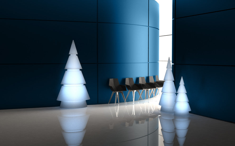 Forest - Floor Lamp 59"H LED RGBW/Cable, Ice