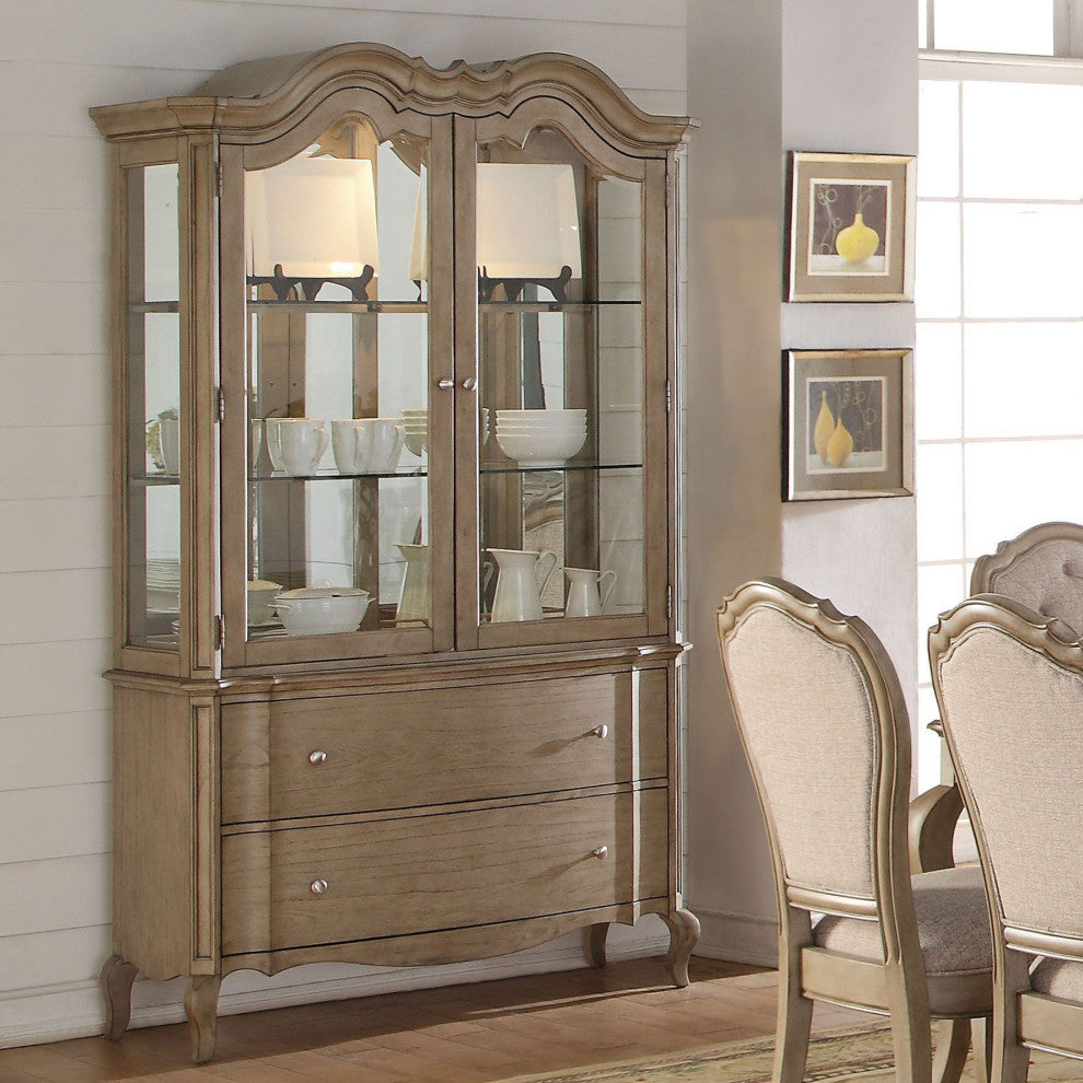 ACME Chelmsford Hutch and Buffet, Antique Taupe